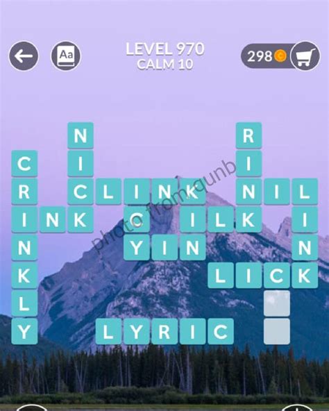 wordscapes level 970